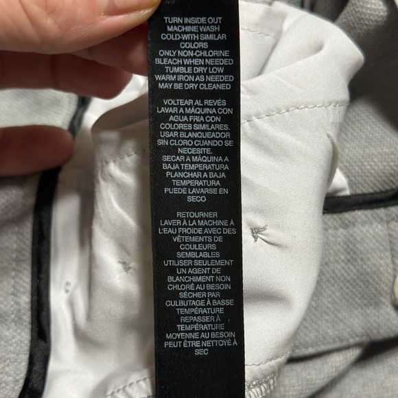 White House Black Market The Boot Gray SailorTrousers Long Fit Size 00L Workwear - Picture 9 of 9